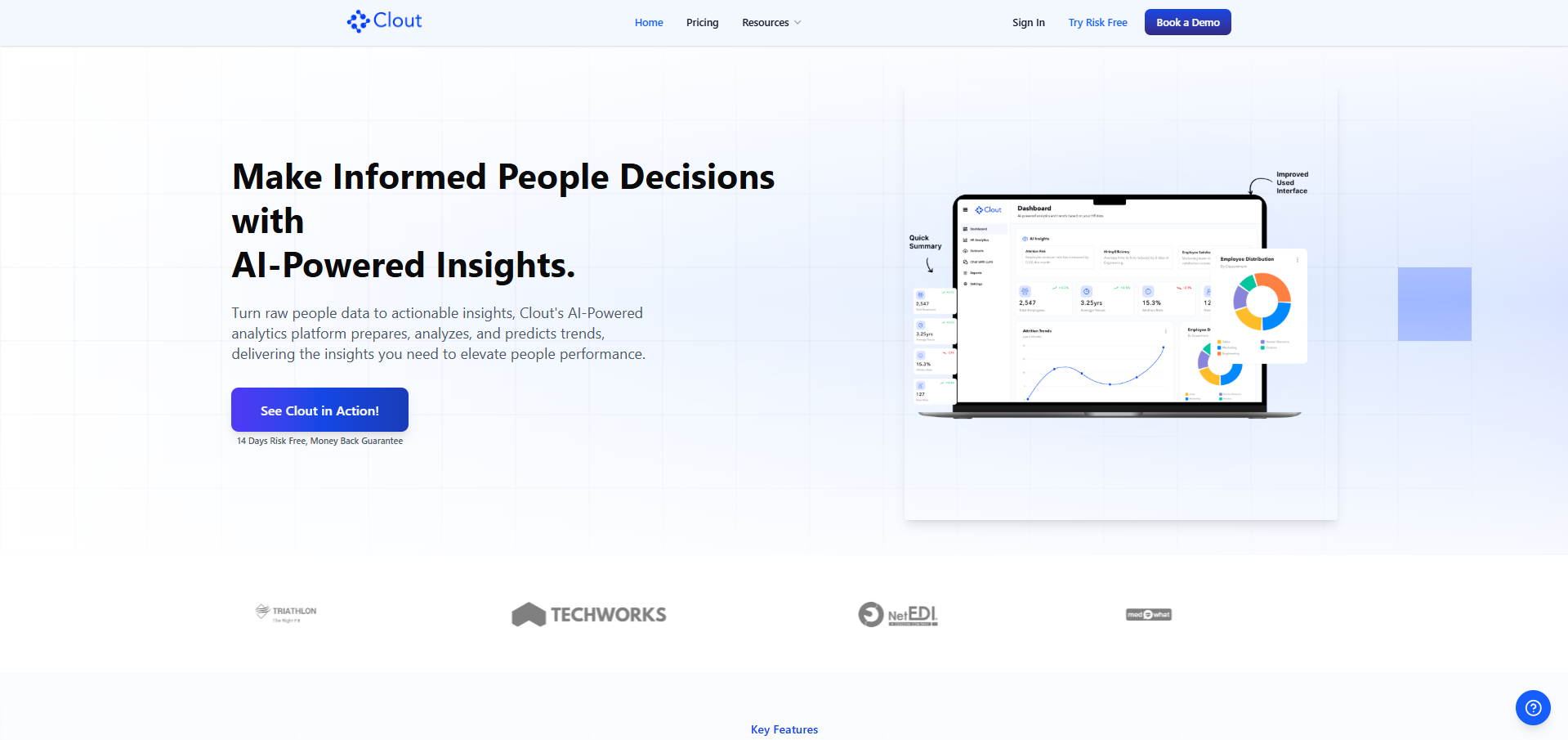 Clout — HR Analytics Platform