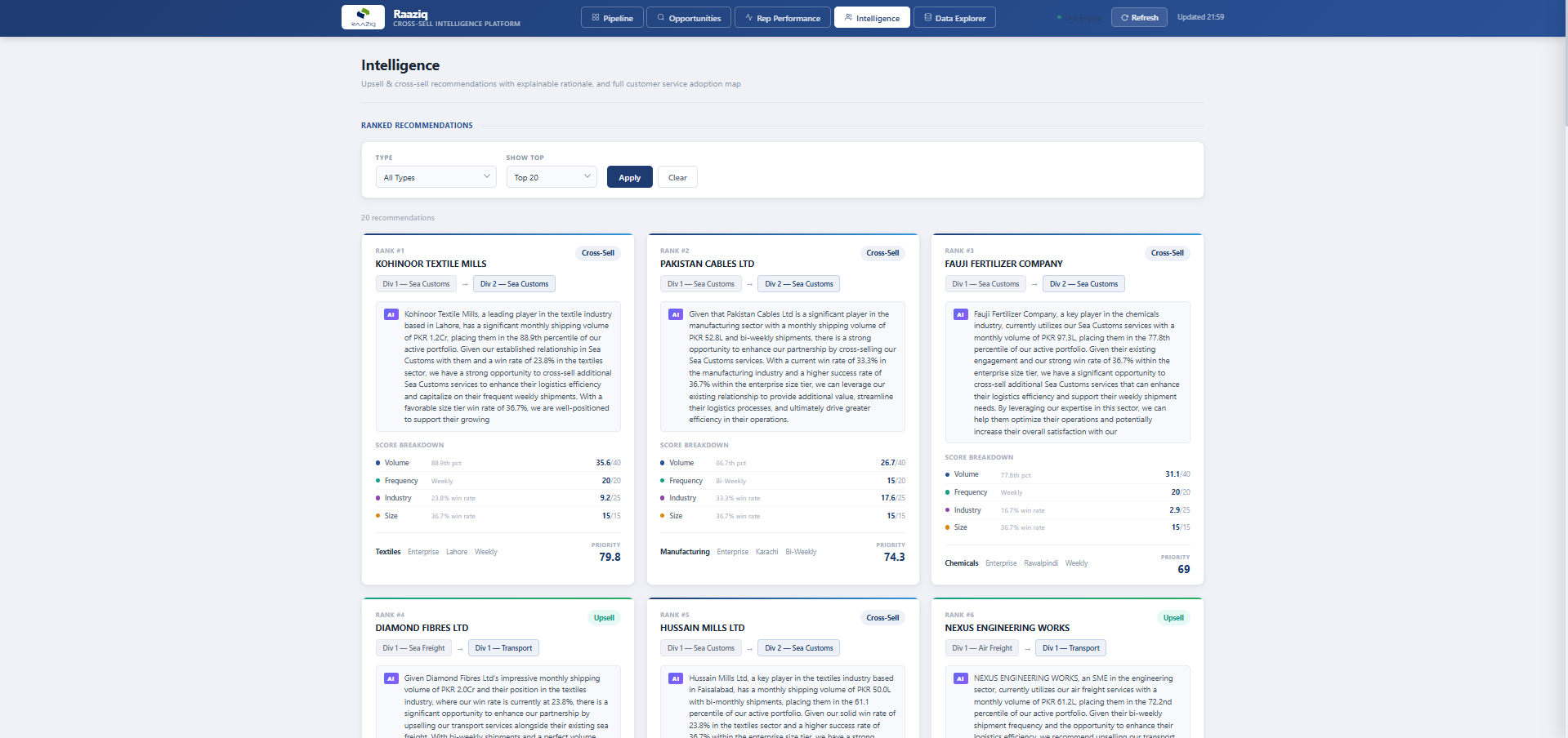 Logistics AI Suite